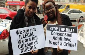 In 2014, the anti-same sex law sparked protests in some parts of Nigeria.