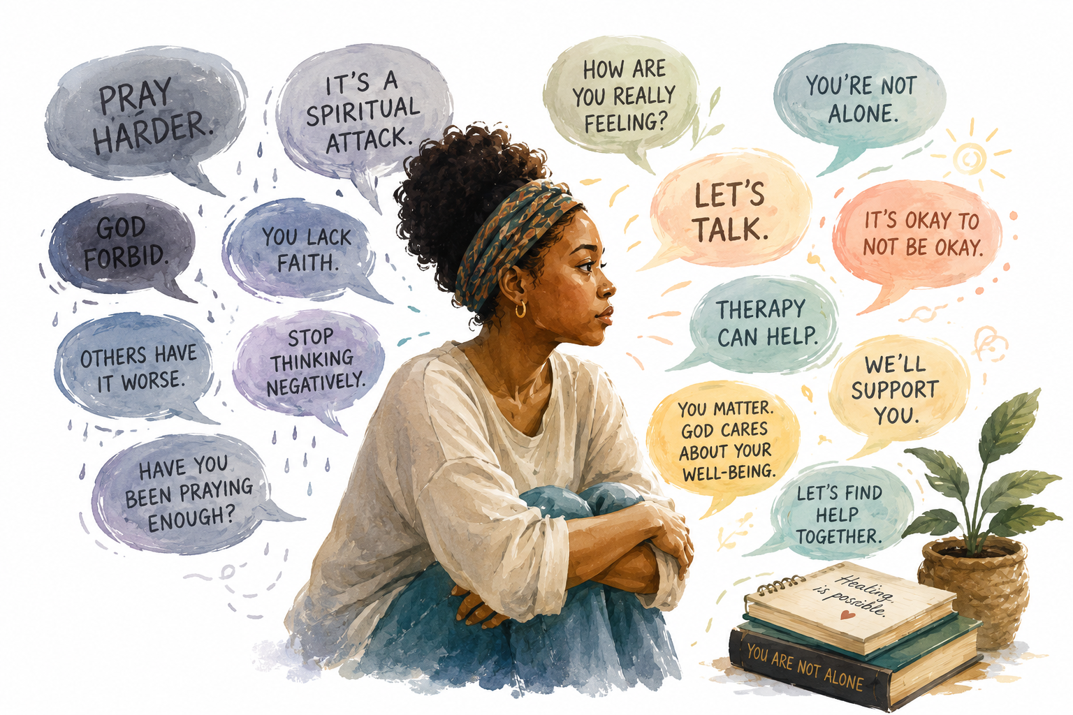How Nigerian faith communities talk about mental health