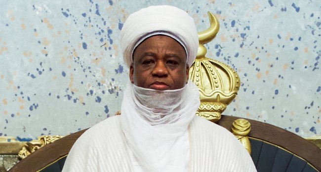 Saadu_Abubakar, the Sultan of Sokoto and President GeneraL of the Nigerian Supreme Council for Islamic Affairs.